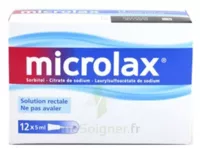Microlax Sorbitol Citrate Et Laurilsulfoacetate De Sodium S Rect En Récipient Unidose 12récip-unidoses-can/5ml à MURET