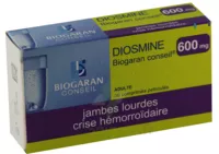 Diosmine Biogaran Conseil 600 Mg, Comprimé Pelliculé à MURET