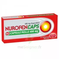 Nurofencaps 400 Mg Caps Molle Plq/10 à MURET