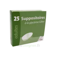 Suppositoire A La Glycerine Gifrer Suppos Adulte Sach/25 à MURET
