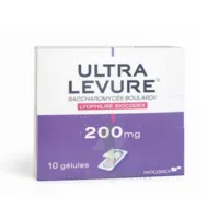 Ultra-levure 200 Mg Gélules Plq/10 à MURET