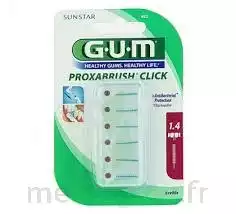 Gum Proxabrush Click, 1,3 Mm, Rose , Blister 6 à MURET